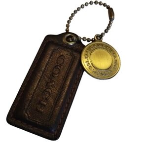 Coach Vintage Hangtag Purse Charm Set